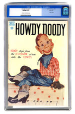 HOWDY DOODY #1 JANUARY 1950 CGC 9.0 CREAM TO OFF-WHITE PAGES FILE COPY.