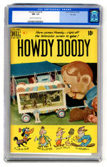 HOWDY DOODY #2 APRIL-JUNE 1950 CGC 9.2 CREAM TO OFF-WHITE PAGES FILE COPY.