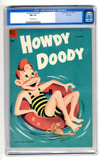 HOWDY DOODY #23 JULY AUGUST 1953 CGC 9.4 OFF-WHITE PAGES FILE COPY.