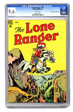 LONE RANGER #9 MARCH 1949 CGC 9.6 WHITE PAGES MILE HIGH COPY.
