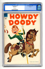 HOWDY DOODY #27 MARCH APRIL 1954 CGC 9.4 OFF-WHITE PAGES FILE COPY.