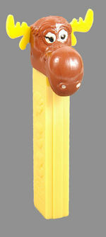 BULLWINKLE PEZ DISPENSER.