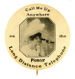 HAKE COLLECTION RARITY "PIONEER LONG DISTANCE TELEPHONE."