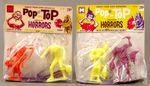 “POP TOP HORRORS” FIGURE SET PAIR.