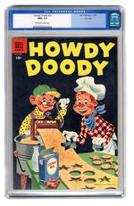 HOWDY DOODY #32 JANUARY-MARCH 1955 CGC 9.6 OFF-WHITE TO WHITE PAGES FILE COPY.