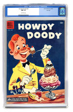 HOWDY DOODY #33 APRIL-JUNE 1954 CGC 9.4 OFF-WHITE PAGES FILE COPY.