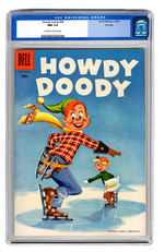 HOWDY DOODY #36 JANUARY-MARCH 1956 CGC 9.4 OFF-WHITE TO WHITE PAGES FILE COPY.