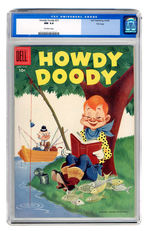 HOWDY DOODY #37 APRIL-JUNE 1956 CGC 9.4 OFF-WHITE PAGES FILE COPY.