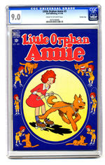 LITTLE ORPHAN ANNIE #3 SEPTEMBER-NOVEMBER 1948 CGC 9.0 CREAM TO OFF-WHITE PAGES CROWLEY COPY.
