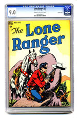 LONE RANGER #2 MARCH APRIL 1948 CGC 9.0 CREAM TO OFF-WHITE PAGES CROWLEY COPY.