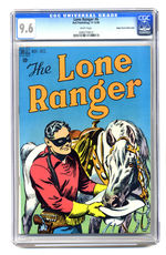 LONE RANGER #6 NOVEMBER DECEMBER 1948 CGC 9.6 WHITE PAGES MILE HIGH COPY.