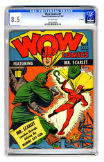 WOW COMICS #3 FALL 1941 CGC 8.5 OFF-WHITE PAGES ROCKFORD COPY.