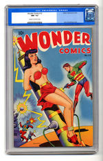 WONDER COMICS #13 AUGUST 1947 CGC 9.2 CREAM TO OFF-WHITE PAGES.