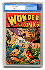 WONDER COMICS #5 JULY 1945 CGC 9.4 OFF-WHITE PAGES.