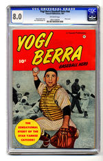 YOGI BERRA BASEBALL HERO #NN 1951 CGC 8.0 OFF-WHITE PAGES.