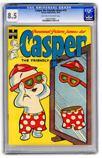 CASPER THE FRIENDLY GHOST #13 OCTOBER 1953 CGC 8.5 LIGHT TAN TO OFF-WHITE PAGES.