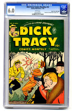 DICK TRACY COMICS MONTHLY #33 NOVEMBER 1950 CGC 6.0 WHITE PAGES MILE HIGH COPY.