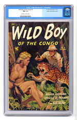 WILD BOY OF THE CONGO #9 OCTOBER 1953 CGC 9.2 OFF-WHITE TO WHITE PAGES MILE HIGH COPY.