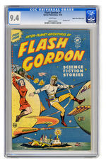 FLASH GORDON #1 OCTOBER 1950 CGC 9.4 WHITE PAGES MILE HIGH COPY.