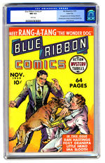 BLUE RIBBON COMICS #1 NOVEMBER 1939 CGC 9.4 WHITE PAGES.  CARSON CITY COPY.