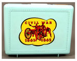 "CIVIL WAR" VERY RARE PLASTIC LUNCHBOX.