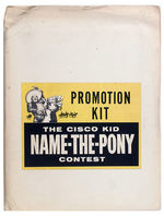 "THE CISCO KID NAME-THE-PONY CONTEST PROMOTION KIT.