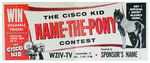 "THE CISCO KID NAME-THE-PONY CONTEST PROMOTION KIT.