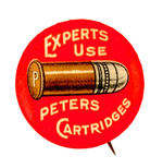 "EXPERTS USE PETERS CARTRIDGES."