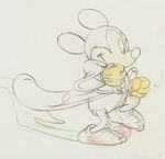 "FANTASIA - THE SORCERER'S APPRENTICE" PRODUCTION DRAWING FEATURING MICKEY MOUSE.