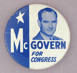 "McGOVERN FOR CONGRESS" 1956 LITHO.