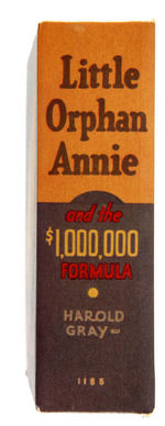 "LITTLE ORPHAN ANNIE AND THE $1,000,000 FORMULA" FILE COPY BLB.