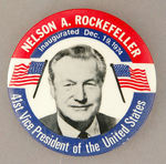 ROCKEFELLER BECOMES V.P. 1974.