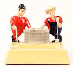 "KMBC-KFRM" KANSAS RADIO STATIONS FIGURAL ASHTRAY