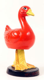 "RED GOOSE SHOES" BOBBING HEAD FIGURE.