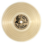 "PRESIDENT CALVIN COOLIDGE-A CAMPAIGN TALK" RECORD.