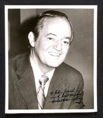 HUBERT HUMPHREY INSCRIBED PHOTO