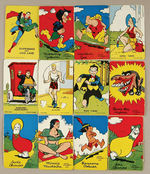 "COMIC TRADERS" CARD SETS INCLUDING SUPERMAN.