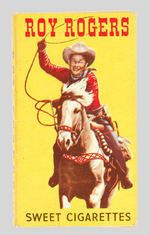 "ROY ROGERS SWEET CIGARETTES" CANDY BOX.
