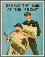 WORLD WAR II "RAILWAY EXPRESS AGENCY" HOMEFRONT POSTER.