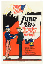 REVEREND BILLY SUNDAY'S PERSONAL WORLD WAR I POSTER COLLECTION.