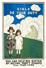 REVEREND BILLY SUNDAY'S PERSONAL WORLD WAR I POSTER COLLECTION.