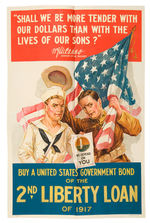 REVEREND BILLY SUNDAY'S PERSONAL WORLD WAR I POSTER COLLECTION.