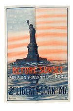 REVEREND BILLY SUNDAY'S PERSONAL WORLD WAR I POSTER COLLECTION.