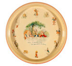 "ALICE IN WONDERLAND THE MAD HATTERS TEA PARTY" SERVING TRAY.