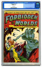 FORBIDDEN WORLDS #1, JULY-AUGUST 1951.