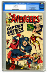 AVENGERS #4, MARCH 1964.