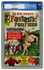 FANTASTIC FOUR ANNUAL #1, 1963.