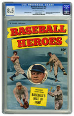 BASEBALL HEROES #NN, 1952.