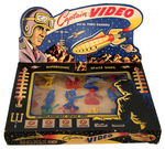 "CAPTAIN VIDEO AND HIS VIDEO RANGERS INTERPLANETARY SPACEMEN BOXED SET.