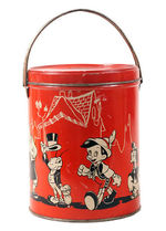 PINOCCHIO TIN CONTAINER.